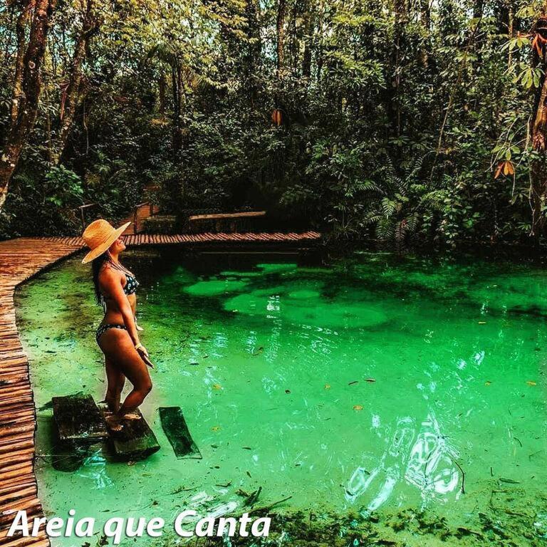 Espaco Alvorada ,Agendamento Das Atividades, Cafe Da Manha ,Banheira E Piscina No Centro Бротас Екстер'єр фото