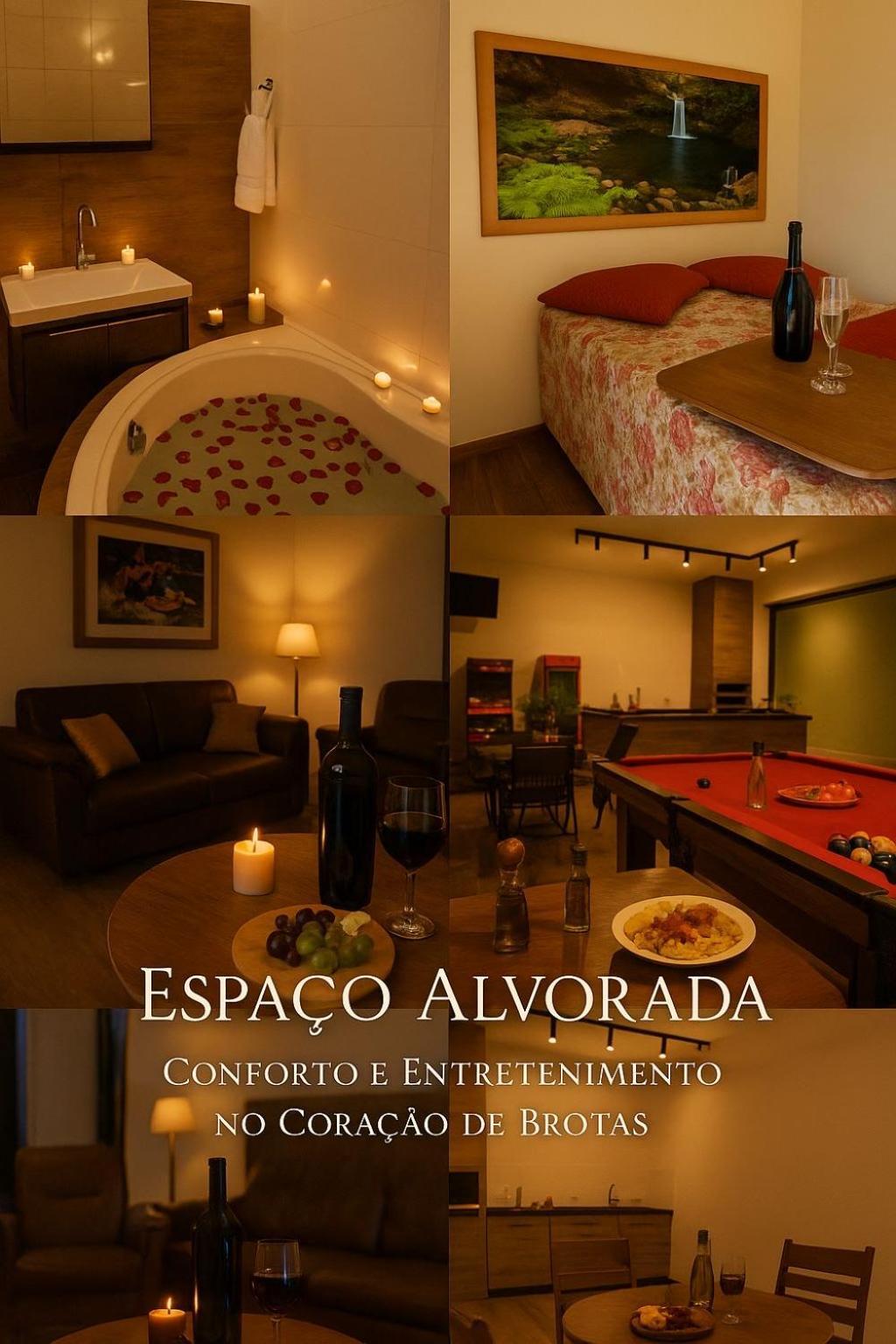 Espaco Alvorada ,Agendamento Das Atividades, Cafe Da Manha ,Banheira E Piscina No Centro Бротас Екстер'єр фото